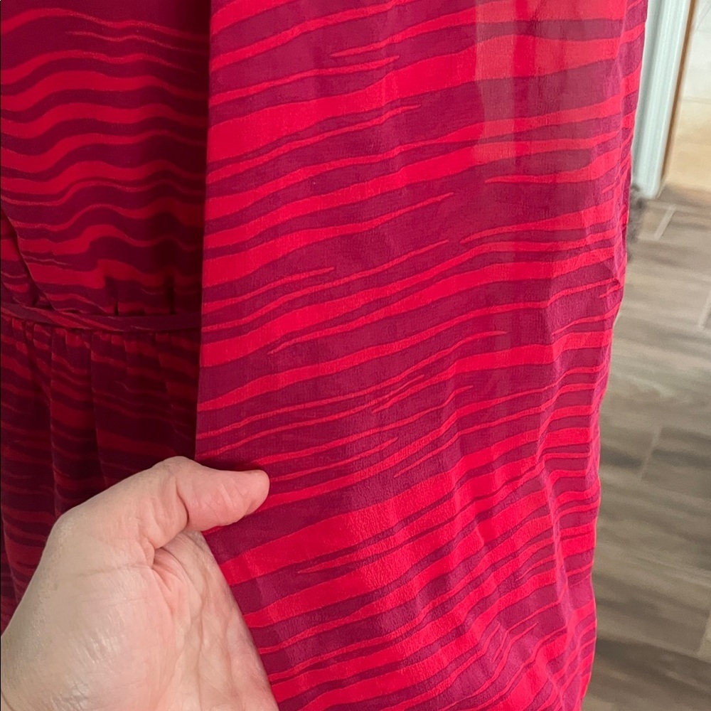 100% Silk Joie Elegant Long Sleeve Dress (designer sample) S Outstanding - Picture 7 of 11
